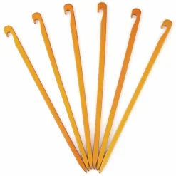 Aluminium Tent Pegs - 6 Pack