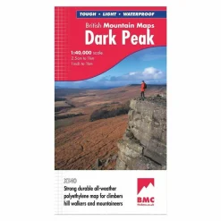 British Mountain Map - Dark Peak