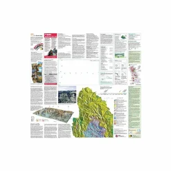 British Mountain Map - Dark Peak