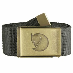 Canvas Brass Belt 4cm