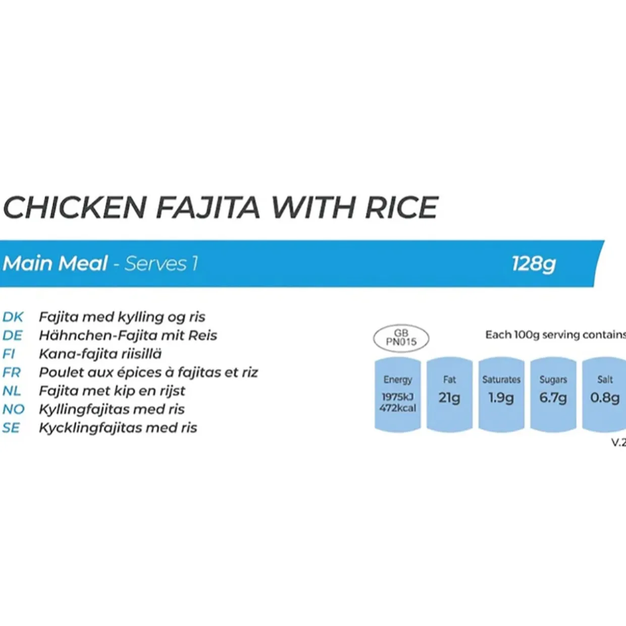 Chicken Fajita with Rice