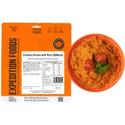 Chicken Korma with Rice (High Energy Serving)