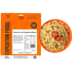 Chicken Rice with Vegetables (High Energy Serving)