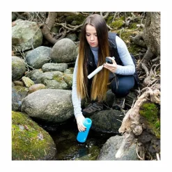 Clear Flow Water Bottle and Filter Combo