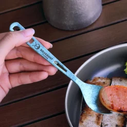 Coloured Titanium Bottle Opener Spork