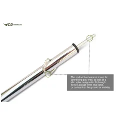 DD Tarp Poles - 1.8m (x2)