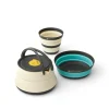 Frontier UL Collapsible Kettle Cook Set - [3 Piece] 1.1L Kettle, Cup & Bowl