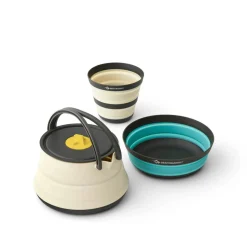 Frontier UL Collapsible Kettle Cook Set - [3 Piece] 1.1L Kettle, Cup & Bowl
