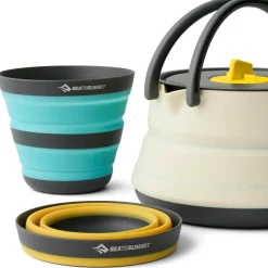 Frontier UL Collapsible Kettle Cook Set - [3 Piece] 1.1L Kettle, 2x Mug