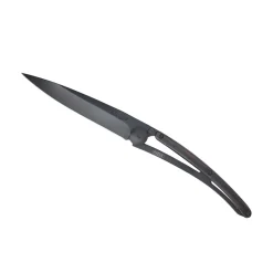 37g Knife - Black/Ebony Wood