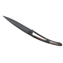 37g Knife - Black/Juniper Wood