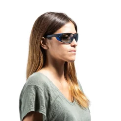 Jorasses L Sunglasses with Vario Green Silver Cat 2-4 Lens