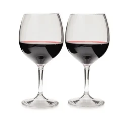 Nesting Red Wine Glass Set