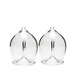 Nesting Red Wine Glass Set