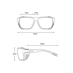 Pathfinder Sunglasses - Bolle 100 Gun Lens
