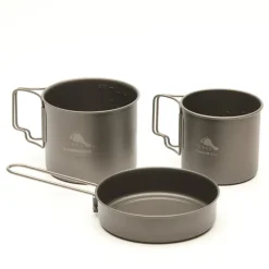 1-Person Titanium Compact Cookset
