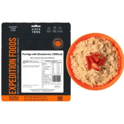 Porridge with Strawberries (Double Serving)