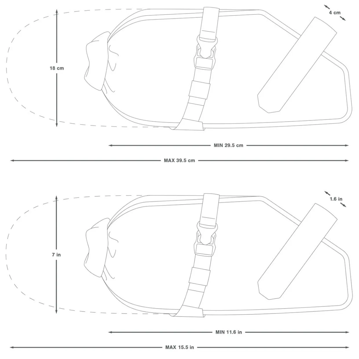 Racing Saddle Pack 7L