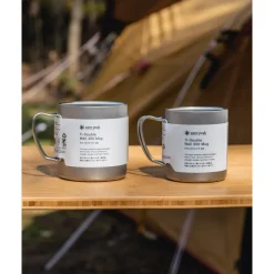 Recycled Titanium Double Wall 450 Mug