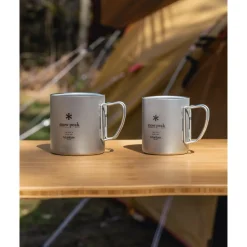 Recycled Titanium Double Wall 450 Mug