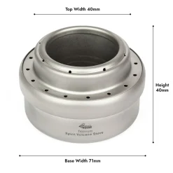 Spirit Volcano Titanium Alcohol Stove