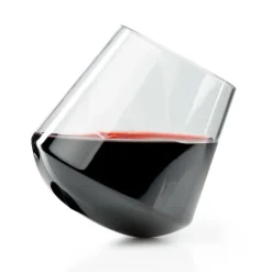 Stemless Red Wine Glass