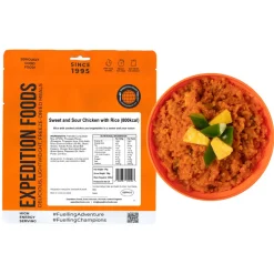 Sweet and Sour Chicken with Rice (High Energy Serving)