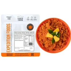 Sweet and Sour Chicken with Rice (Single Serving)