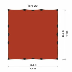 Tarp 20 UL (4.4 m x 4.4 m)
