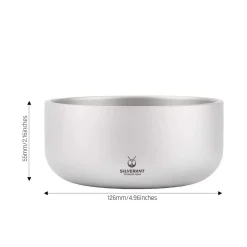 Titanium Backcountry Double Wall Bowl - 420ml