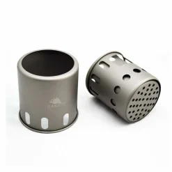 Titanium Backpacking Wood Burning Stove - Small