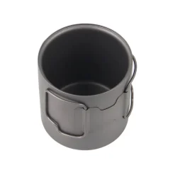 Titanium 370ml Double Wall Cup