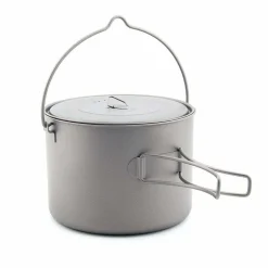 Titanium 1600ml Pot with Bail Handle