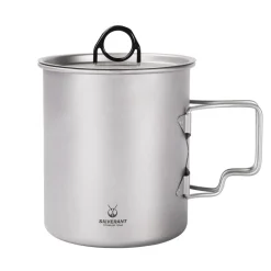 Titanium Pot 750ml with lid