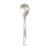 Titanium Spork and Opener