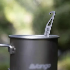 Titanium Spork and Opener