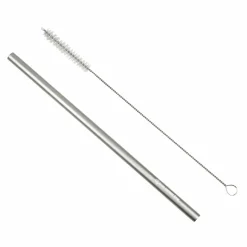 Titanium Straw with Cleaning Brush