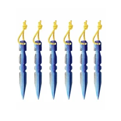 Titanium Y-Shape Tent Stakes - Short 6 Pack