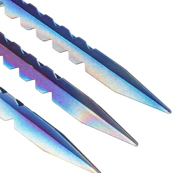 Titanium Y-Shape Tent Stakes - Medium 6 Pack