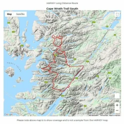 Trail Map XT40 - Cape Wrath Trail South