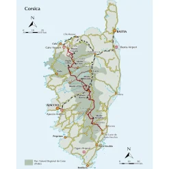 Trekking the GR20 Corsica