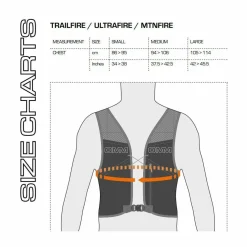 UltraFire 5 Vest Pack with 2 x 350ml Flexi Flasks