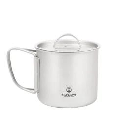 Ultralight Titanium Cup with Lid 400ml
