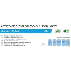 Vegetable Chipotle Chilli with Rice (Big Pack)