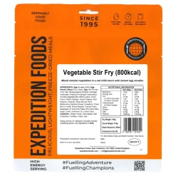 Vegetable Stir Fry (High Energy Serving)