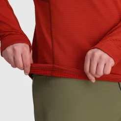 Vigor Grid Fleece Pullover Hoodie
