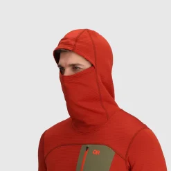 Vigor Grid Fleece Pullover Hoodie