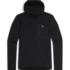 Vigor Grid Fleece Pullover Hoodie - Past Season Colours