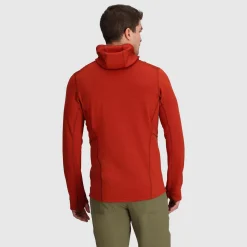 Vigor Grid Fleece Pullover Hoodie - Past Season Colours