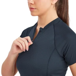 Womens Dart Nano Zip T-Shirt